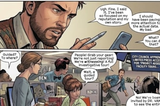 design comic pages, comic panel and comic characters as a comic artist