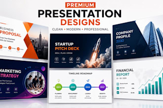 design professional powerpoint presentations and PPT templates