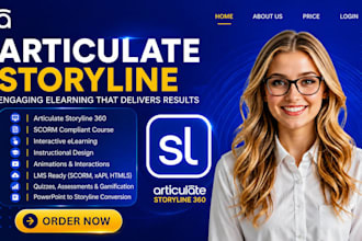 design interactive elearning course articulate storyline online course design