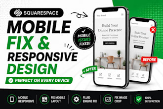 fix squarespace mobile layout issues responsive design problems fluid engine fix