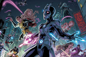 create ai comic book, illustrations any style