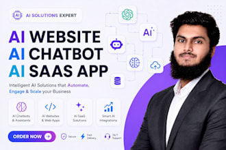 build ai website, ai chatbot, ai saas or openai gpt app