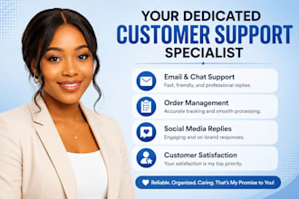 provide professional customer support and order management