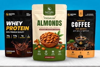 do pouch bag and food packaging design