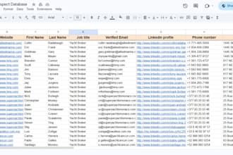 verified email list building with targeted contacts