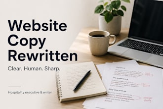 rewrite your website copy