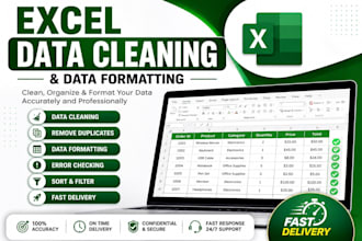 clean data , merging data , formatting data and organise