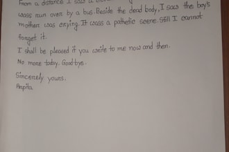 write beautiful and professional letter for you