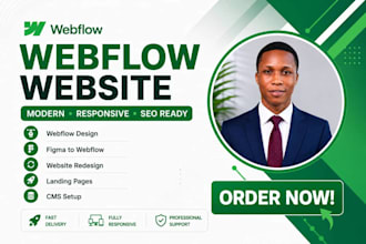 design webflow website, redesign webflow, figma to webflow
