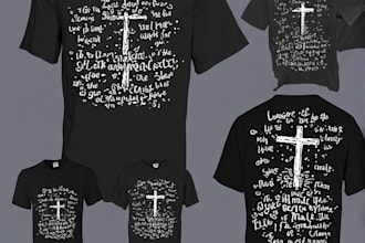 do create custom christian t shirt designs