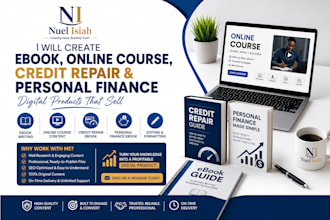 ebook online course, ebook credit repair, personal finance ebook, course content