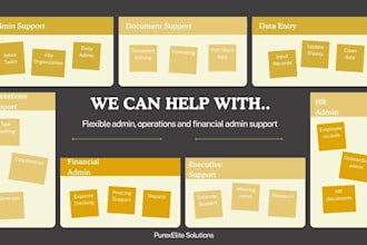 provide admin operations and business support