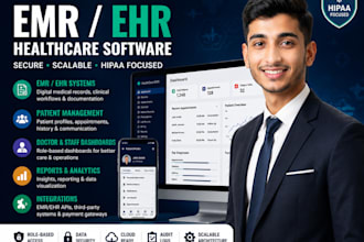 build hipaa compliant emr ehr software