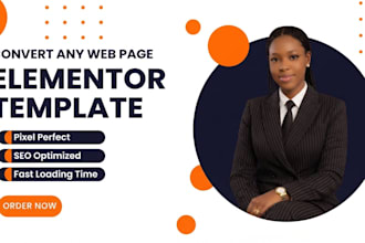 customize elementor template, forms, popup and responsive pages