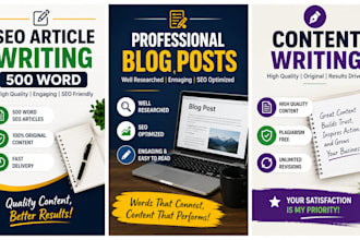 write informative articles and knowledge sharing content