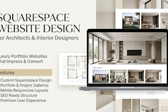 design squarespace websites for architects and interior designers