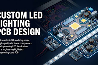 design compact led lighting pcb, led driver and strip lighting systems