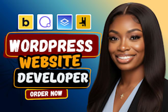 build custom wordpress website with brizy, oxygen, breakdance or bricks builder