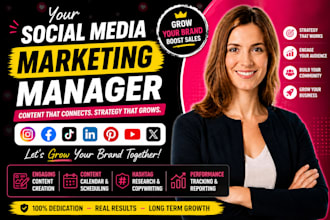 social media marketing manager social media content creator social media manager
