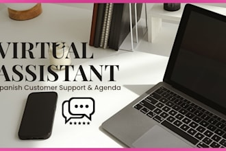 ser tu asistente virtual y atencion al cliente en espanol