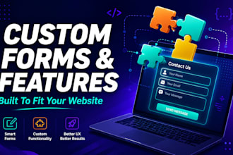 build custom wordpress forms and website features