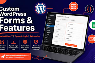 build custom wordpress forms and website features