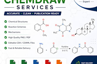 draw chemical reaction schemes and mechanisms in chemdraw