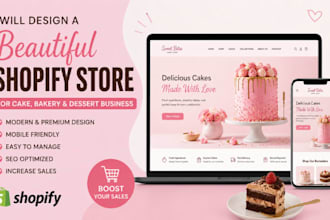 cake shopify store pastry bakery cookie cake shopify store