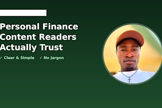 write finance content in plain english no jargon no fluff