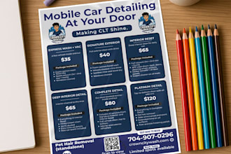 do your event flyer design