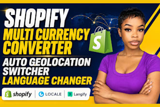 do shopify multi currency converter auto geolocation switcher language changer