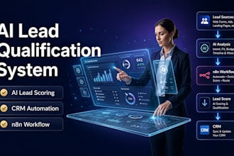 build an ai lead qualification system with n8n automation