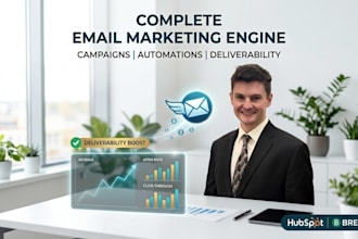 manage email deliverability, campaigns and automation flows