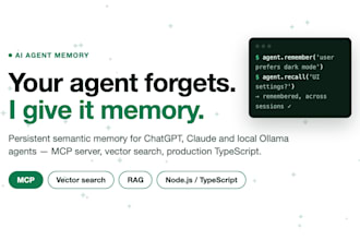 add persistent memory to your ai agent with mcp and vector search