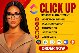 clickup project management clickup software management CRM click up automation