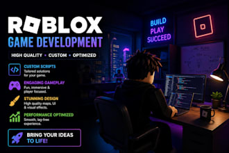 build you a roblox game