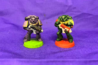 paint your warhammer 40k minis including 11th generation