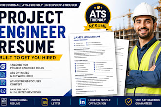 write an ats project engineer resume