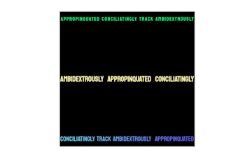 do anagrammed reach aerodynamically