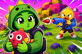 design a cartoon drawn youtube thumbnail