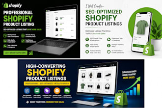 shopify product listing with SEO
