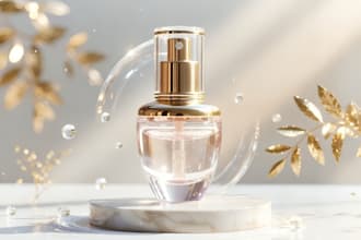 create photorealistic 3d cosmetic product modeling and rendering