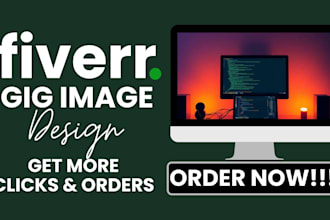 design clickable gig picture fiverr gig image and gig cover