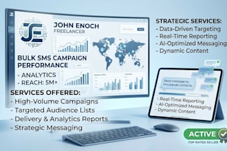 send or blast bulk sms marketing,email marketing and crm