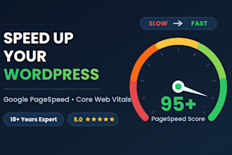 speed up your wordpress website and boost google pagespeed score