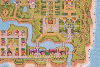 create 8bit 16bit pixel art background tileset tilemap parallax top down scene