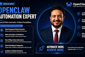 create openclaw bots for web scraping and automation