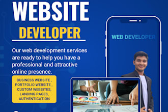build a custom websites for your business or startups