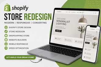 store redesign website builders design dropshipping framer website shopify