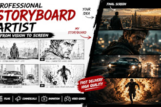 professional storyboard for you